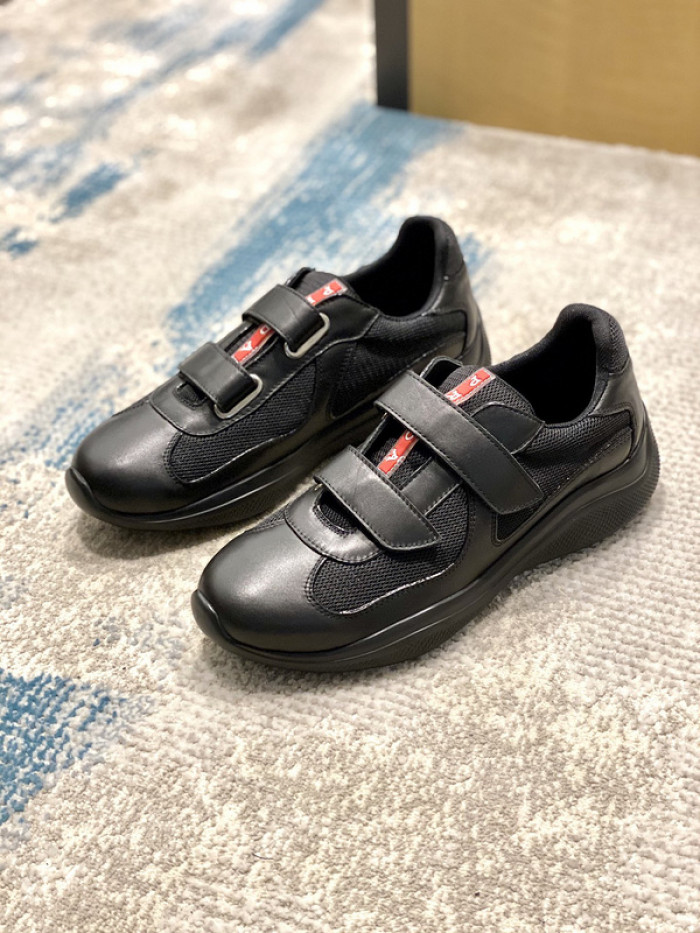 PRAD BLACK CUP BIKE FABRIC SNEAKERS