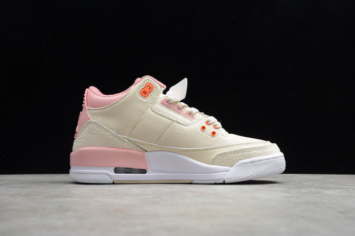 air jordan 3 retro sail rust pink ck9246-116
