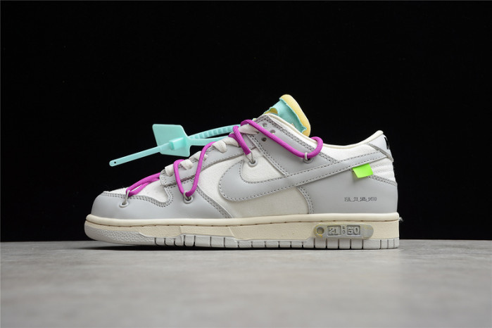 off white nike dunk low 01 of 50 ow dm1602-100