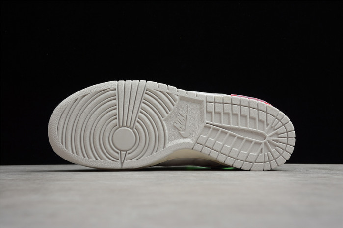 off-white x nike sb dunk low “07 of 50” ow dm1602-108