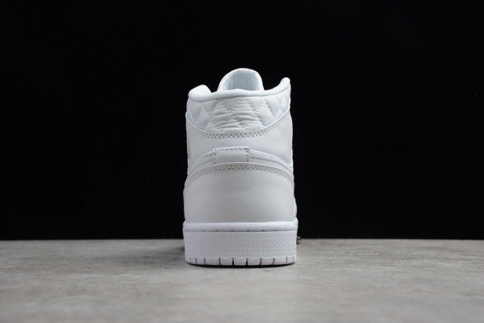 air jordan 1 mid white quilted db6078-100