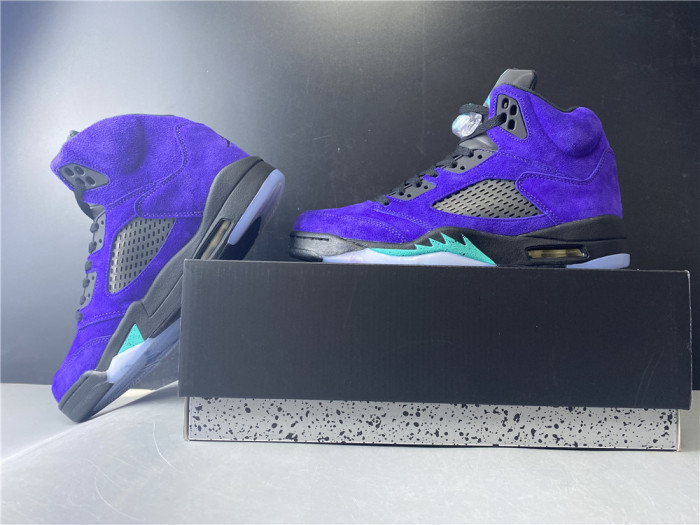 jordan 5 retro alternate grape - 136027-500