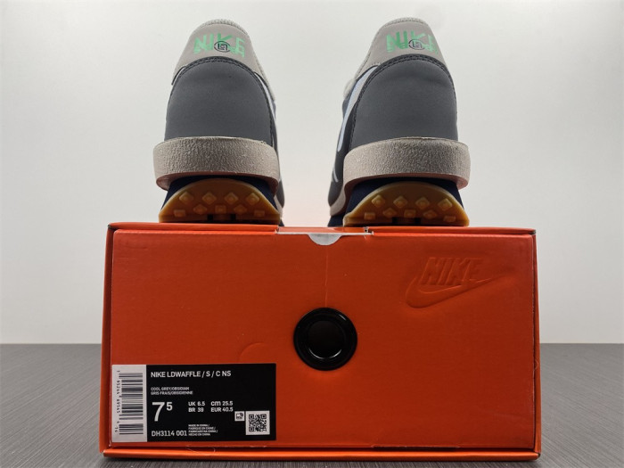 nike ld waffle sacai clot kiss of death 2 cool grey dh3114-001