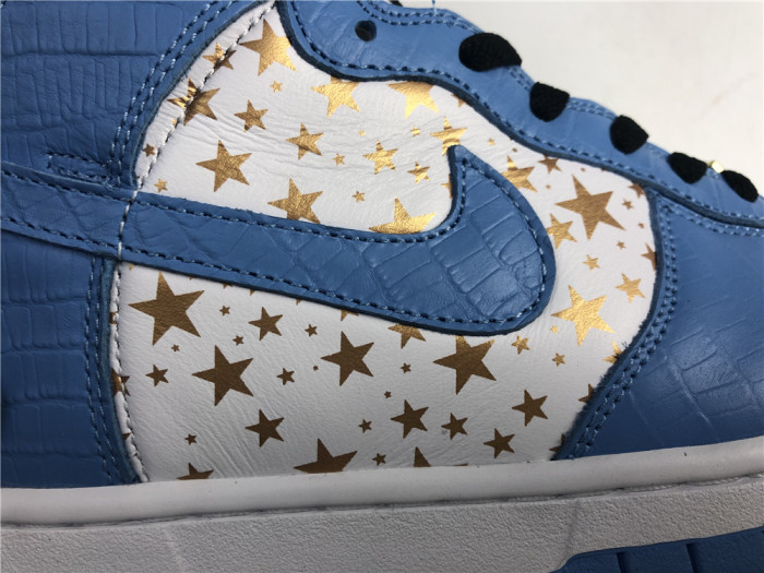 nike dunk high pro sb blue stars 307385-141