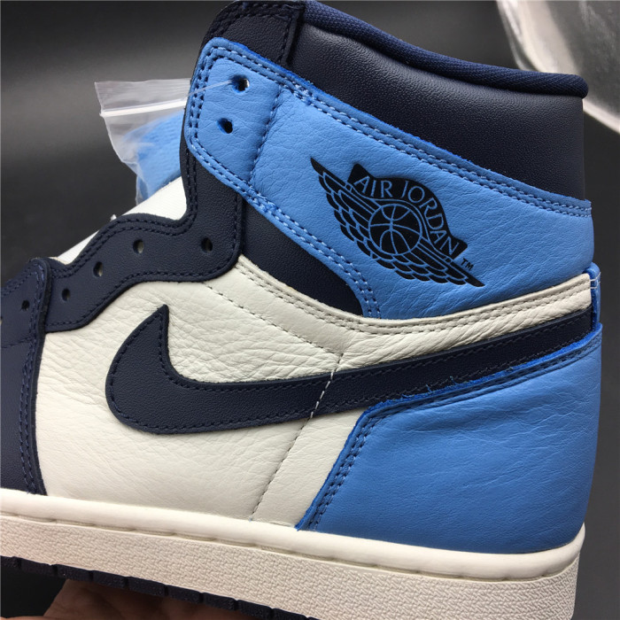 air jordan 1 retro high obsidian unc 555088-140