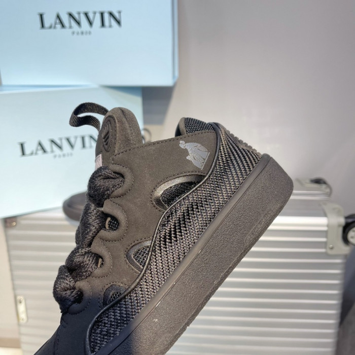lanvin curb sneaker