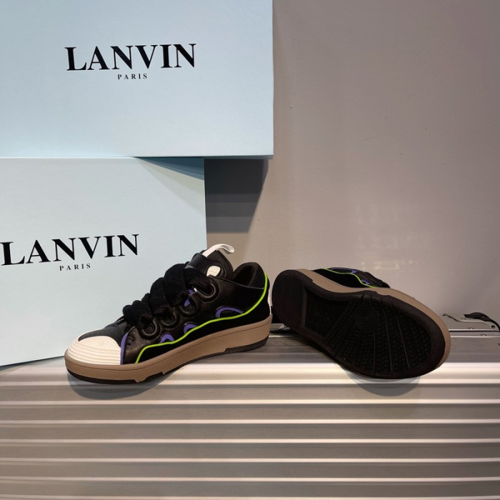 lanvin curb sneaker