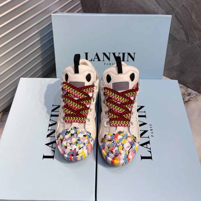 lanvin curb sneaker
