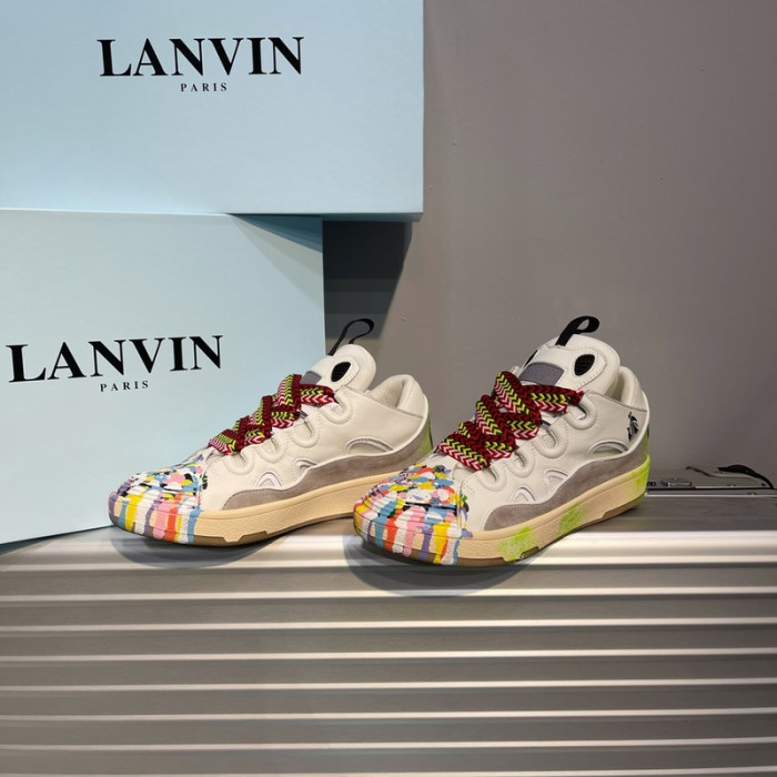 lanvin curb sneaker