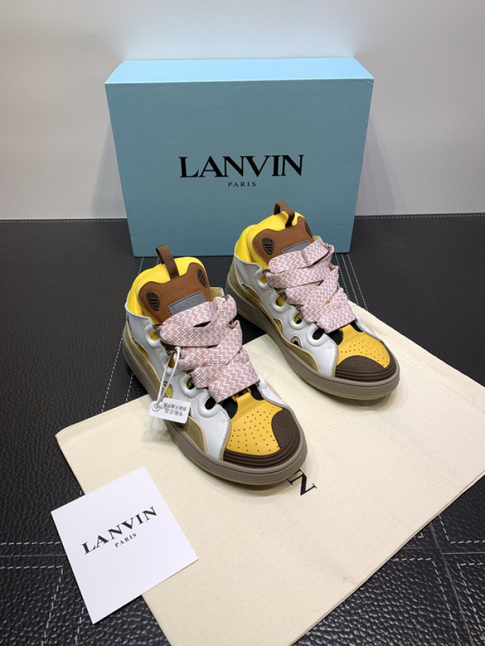 lanvin curb sneaker