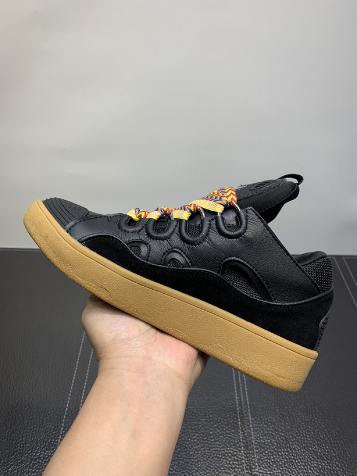 lanvin curb sneaker