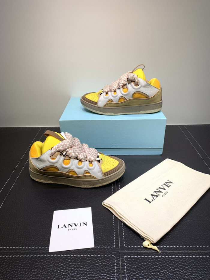 lanvin curb sneaker
