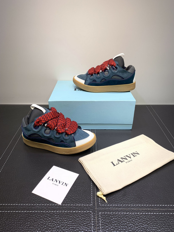 lanvin curb sneaker