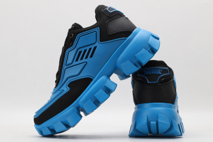 PRAD BLUE BLACK SNEAKERS