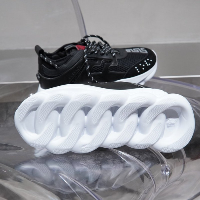 vse chain reaction black sneaker