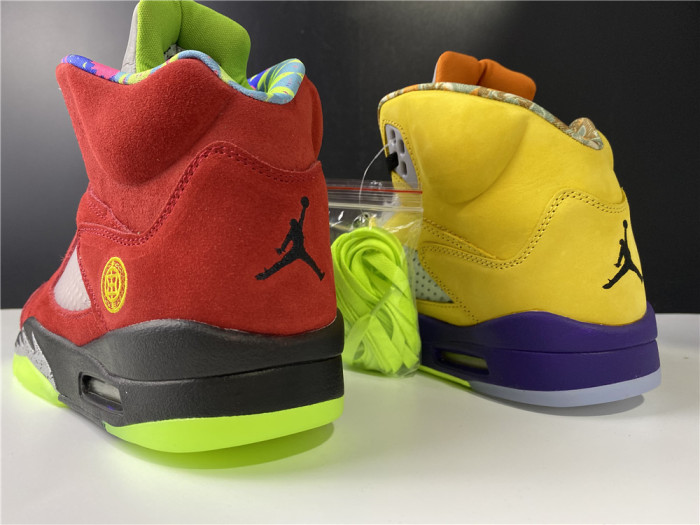 air jordan 5 solar orange what the cz5725-700