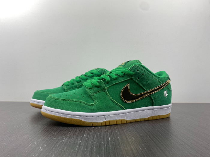 nike sb dunk low pro st. patrick''s day (2022) bq6817 303