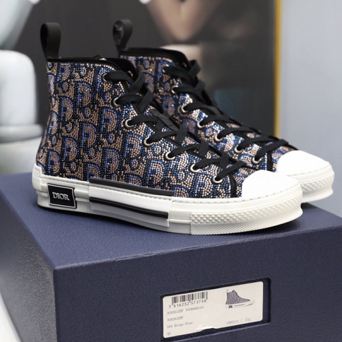 dr b23 high-top sneakers