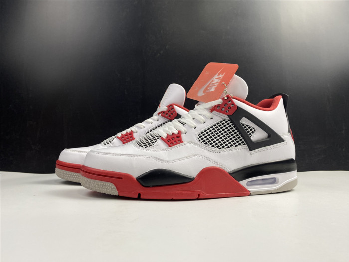 air jordan 4 retro fire red (2020) dc7770-160