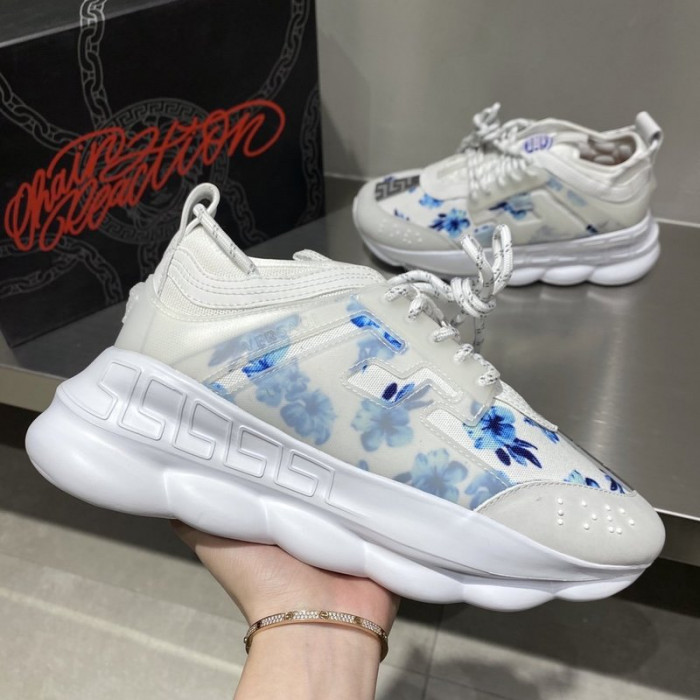 vse chain reaction white sneaker