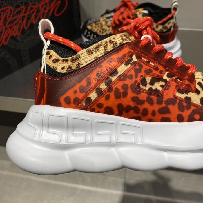 vse chain reaction red sneaker