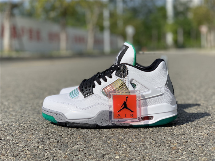 jordan 4 retro lucid green rasta (w) - aq9129-100
