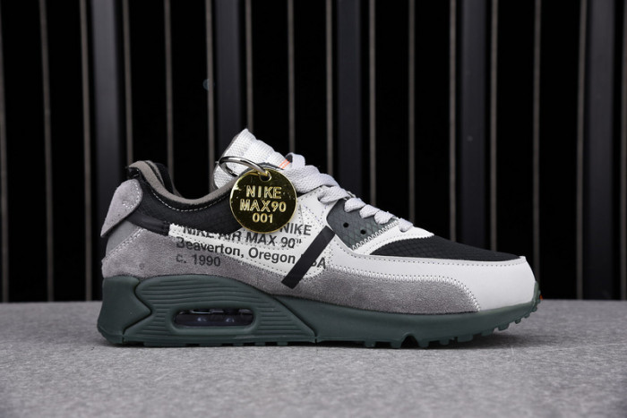 off-white nike air max 90 grey aa7293-002