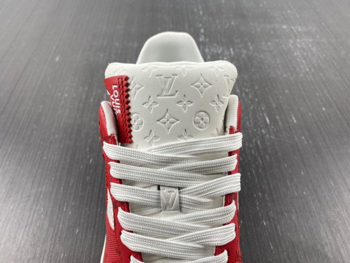 l**isV*t*n x nike air force lv white red