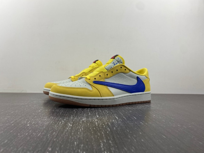 Travis Scott x Air Jordan 1 Low OG “Canary” DZ4137-700
