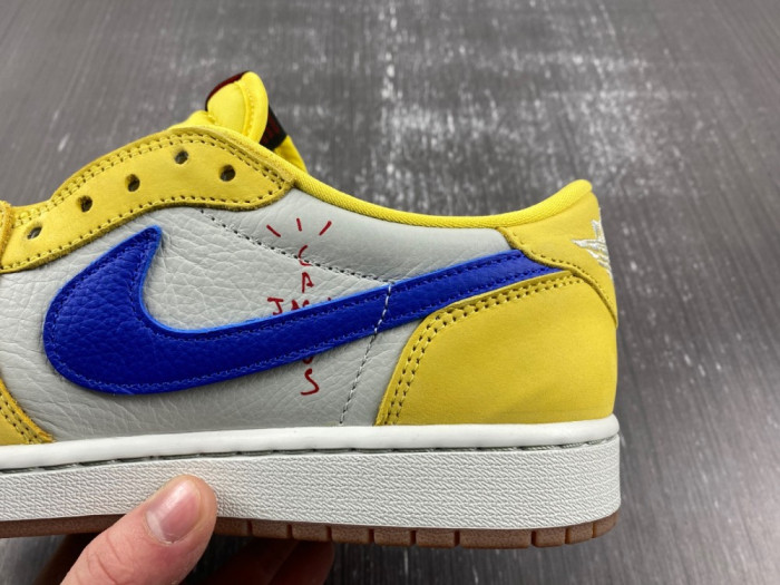 Travis Scott x Air Jordan 1 Low OG “Canary” DZ4137-700