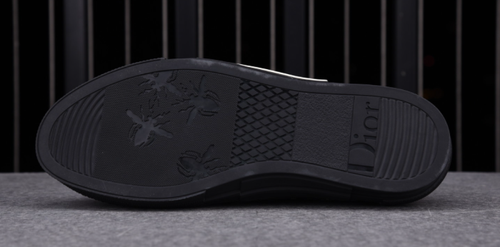 D*or b23 low top canvas oblique black 3sh118yuo