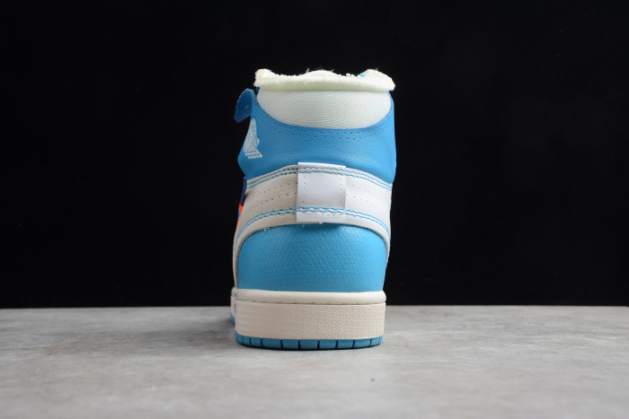 off-white air jordan 1 powder blue unc - aq0818-148