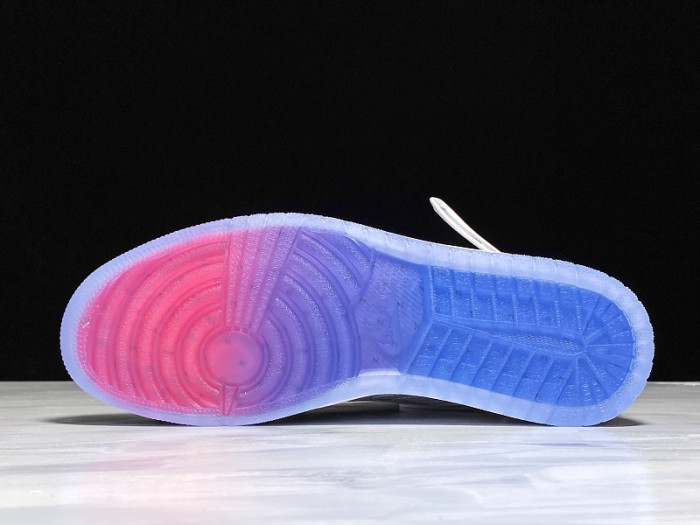 jordan 1 retro high zoom white racer blue - ck6637-104