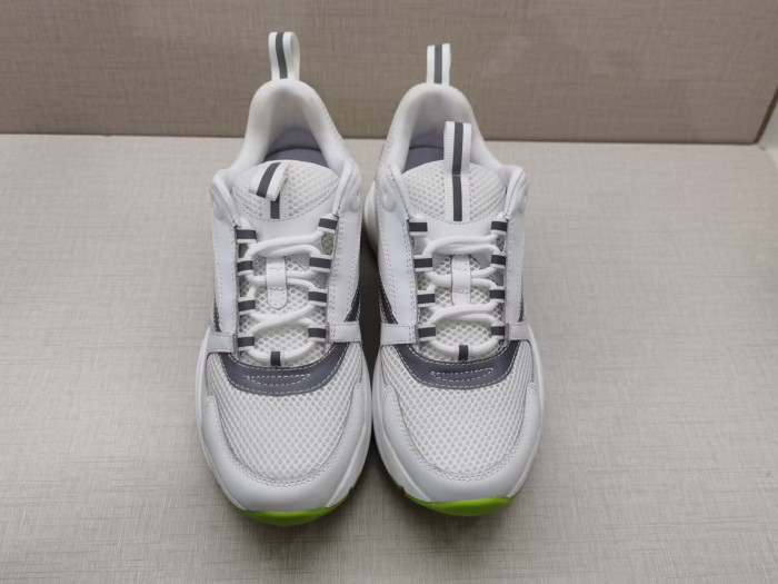 D*or b22 trainer white silver fluo green dr5874