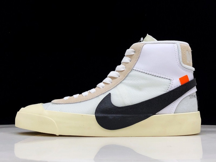 off-white x nike blazer mid the ten 10 virgil abloh - aa3832-100