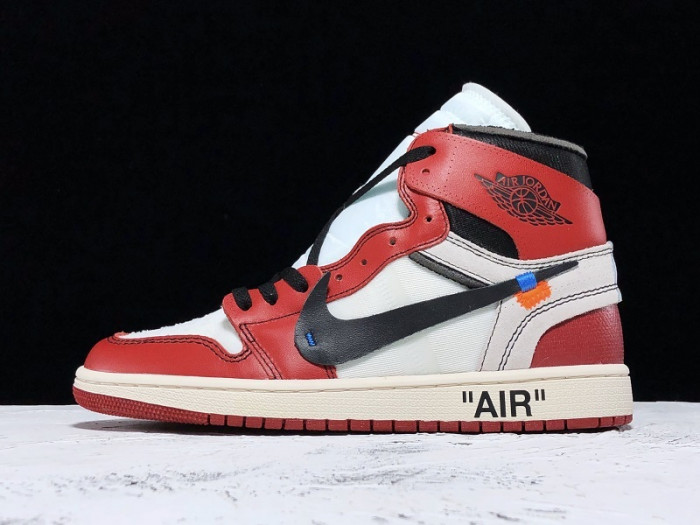 off-white air jordan 1 retro chicago the ten - aa3834-101