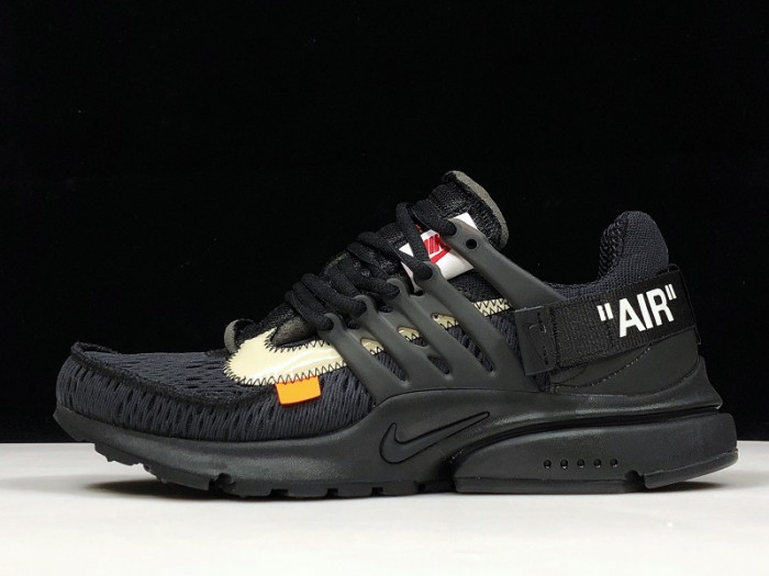 off-white x nike air presto black - aa3830-002