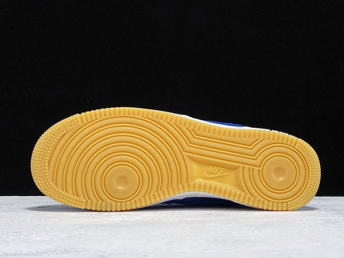 air force 1 low clot blue silk - cj5290-400