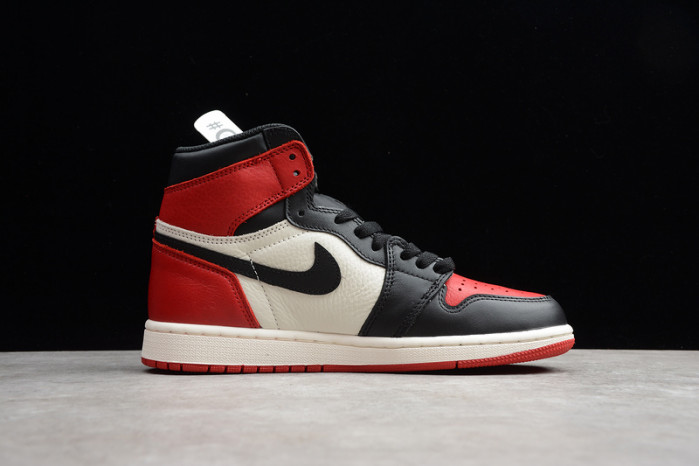 air jordan 1 retro high gs bred toe og 575441-610