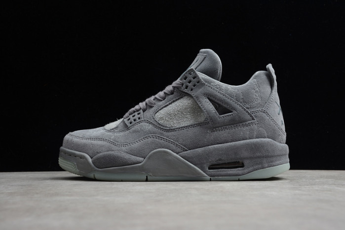 kaws x air jordan 4 “cool grey” 930155-003