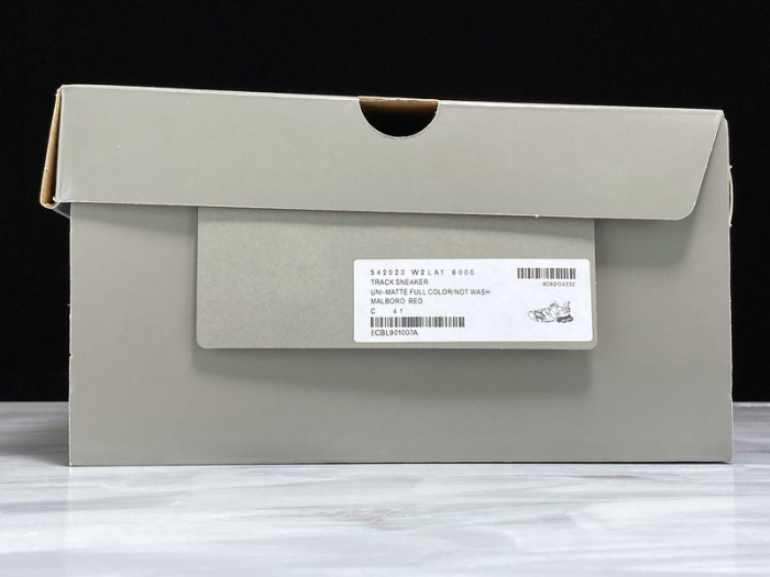 bl track trainers sneaker red h903p078