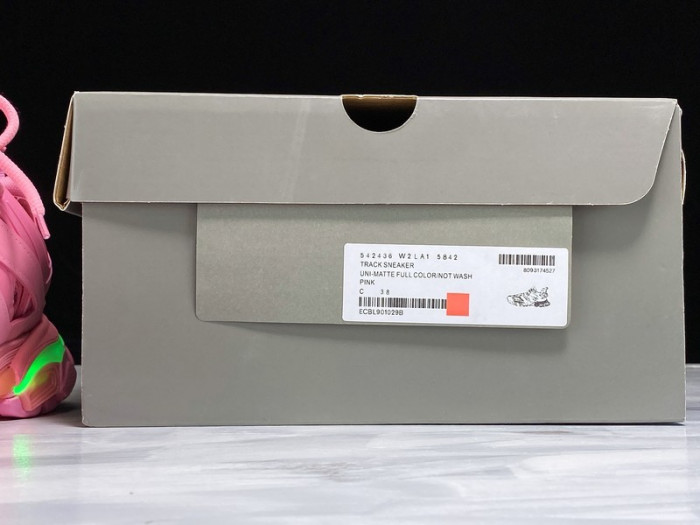 bl track led trainers sneaker pink h903p044