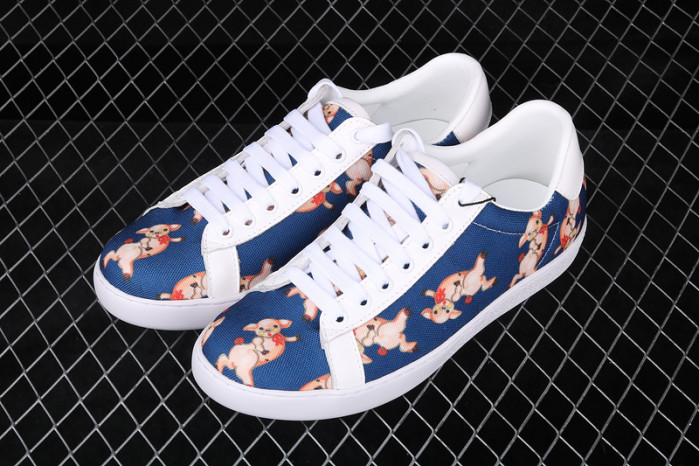 gi ace embroidered low-top sneaker h903p110