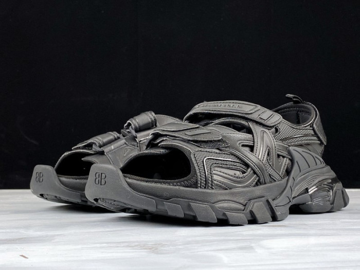 bl track trainers black sandal h903p80815