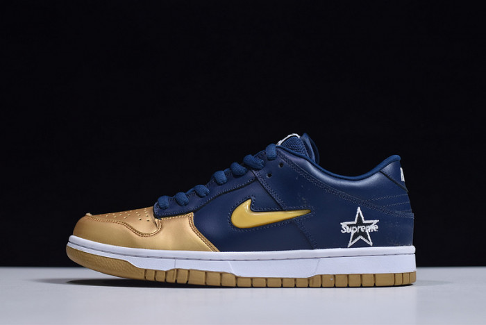 nike sb dunk low jewel swoosh gold - ck3480-700