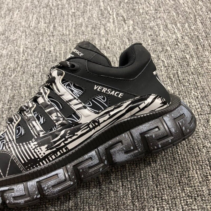 vse chain reaction black sneaker