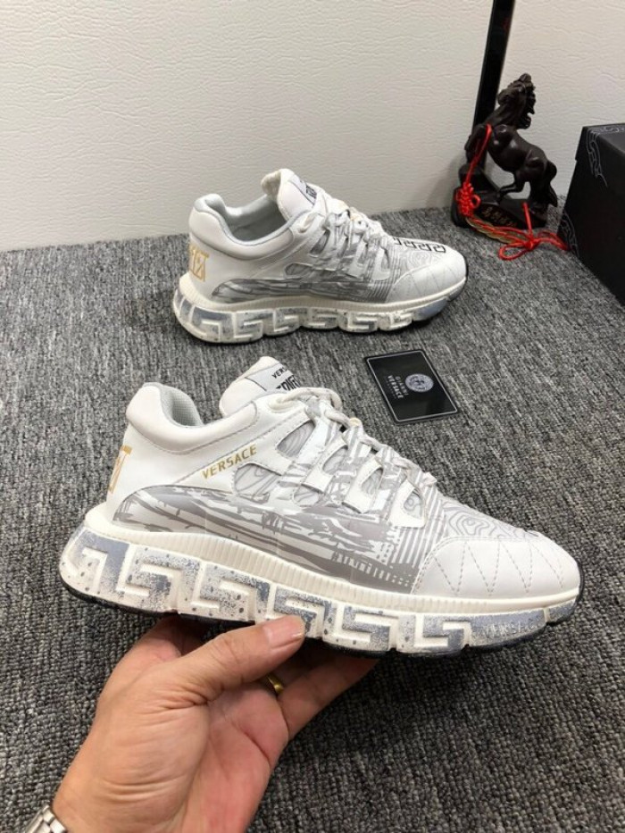 vse chain reaction white sneaker