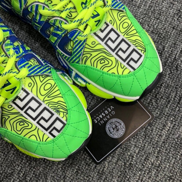 vse chain reaction green sneaker