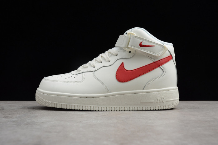 nike air force 1 mid 07 sneakers shoes high trainers white - 315123-126