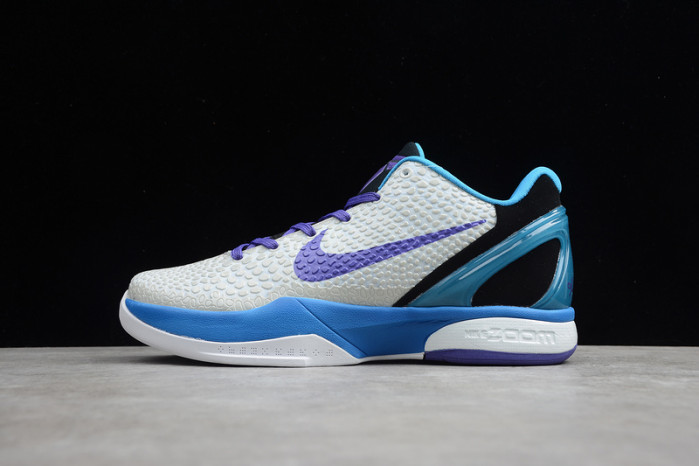 zoom kobe 6 white/blue-purple cw2190-102